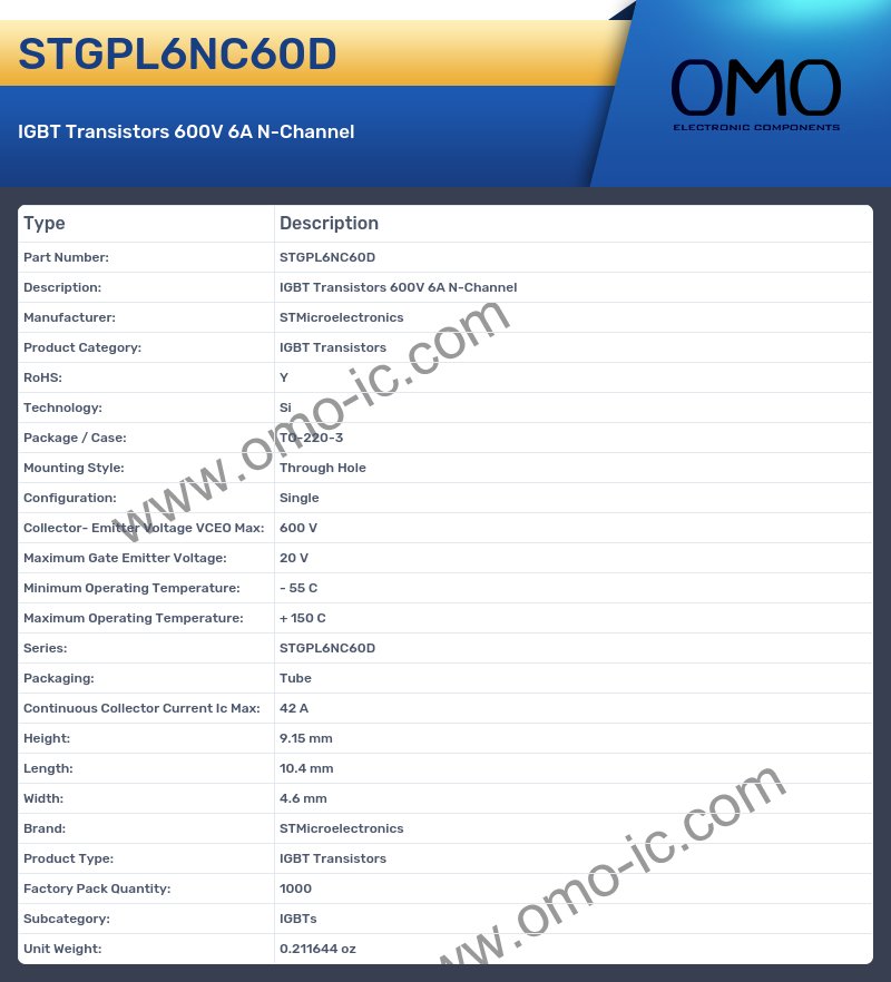 STGPL6NC60D