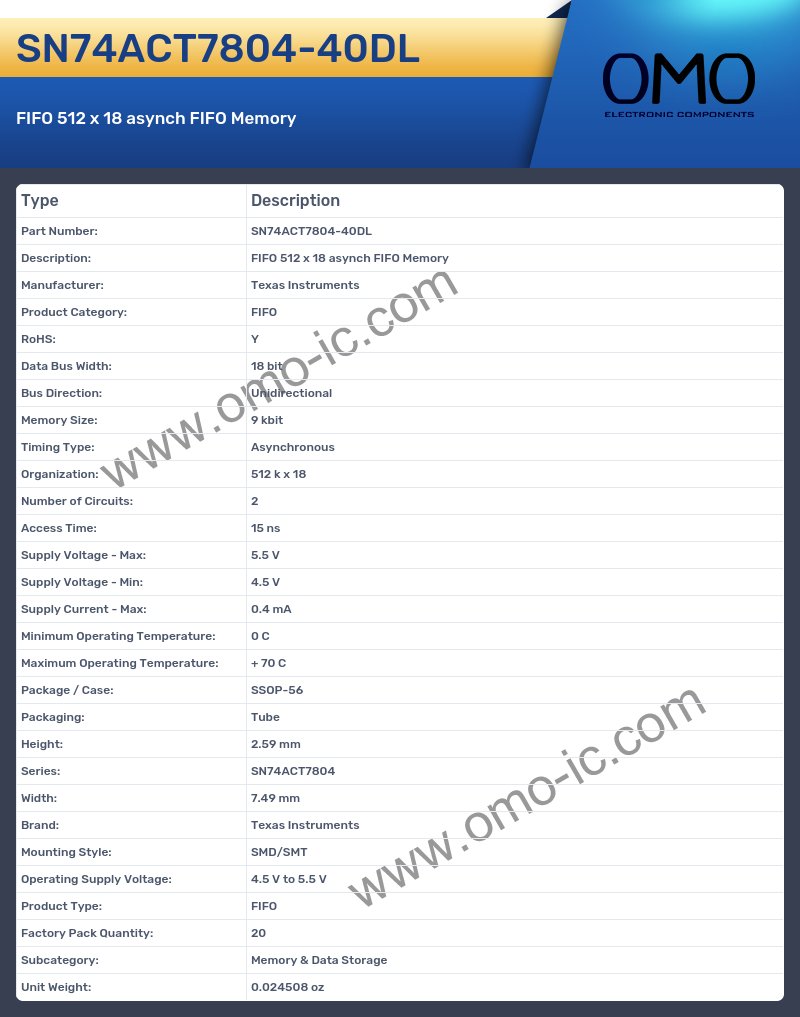 SN74ACT7804-40DL