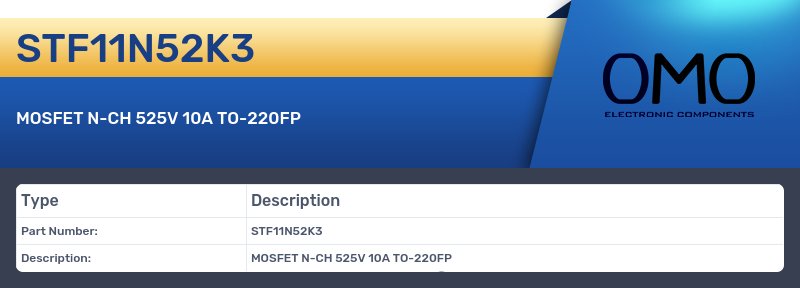 STF11N52K3