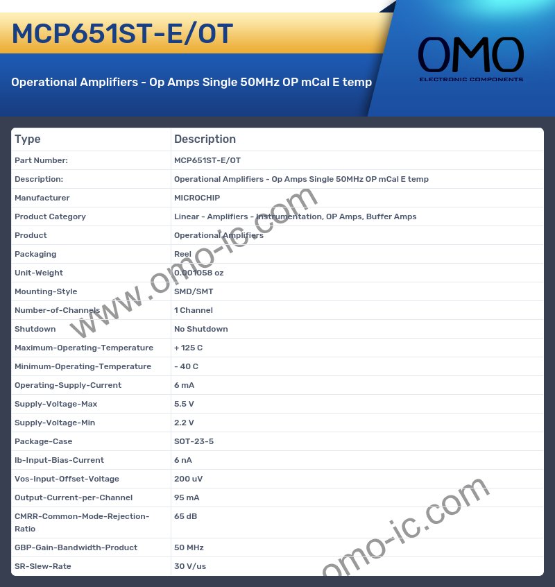MCP651ST-E/OT