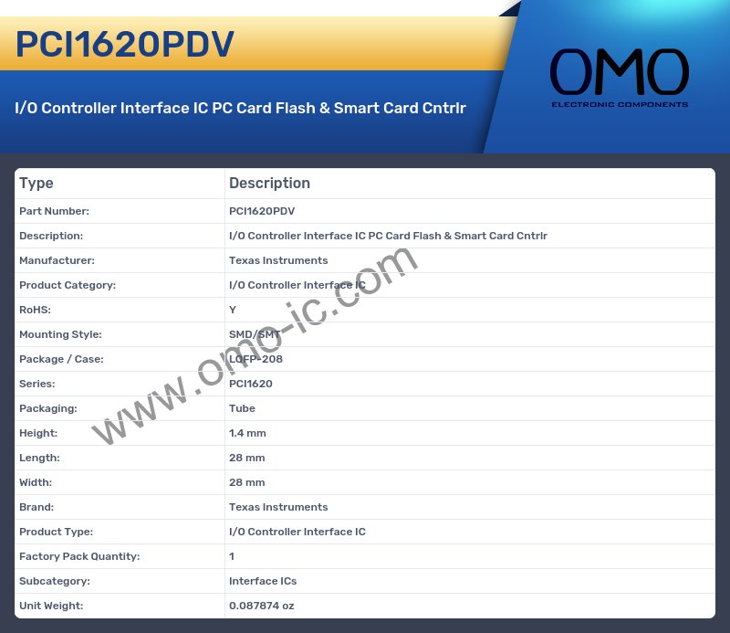 PCI1620PDV