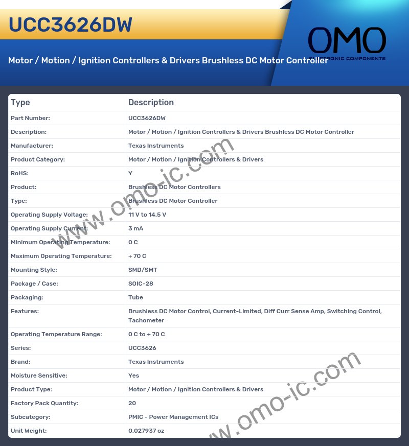 UCC3626DW