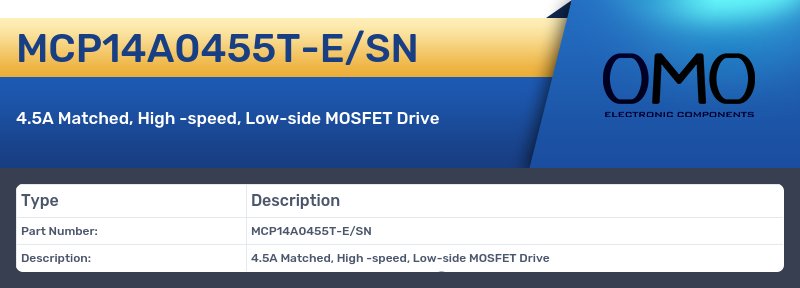 MCP14A0455T-E/SN