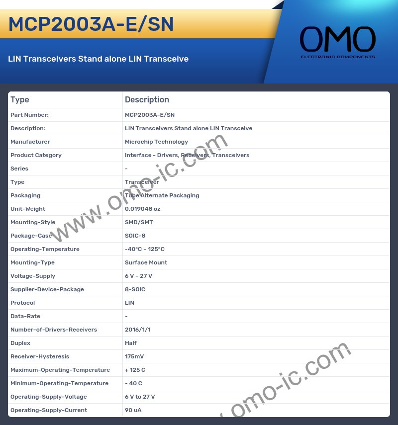 MCP2003A-E/SN