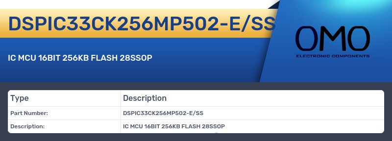 DSPIC33CK256MP502-E/SS