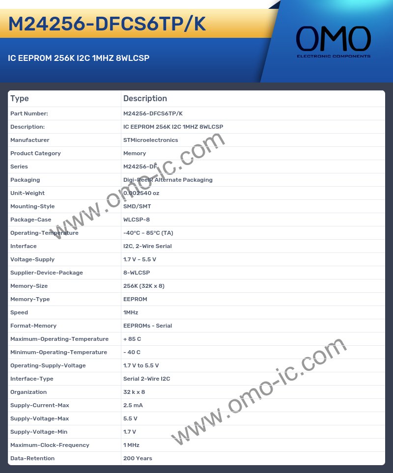 M24256-DFCS6TP/K