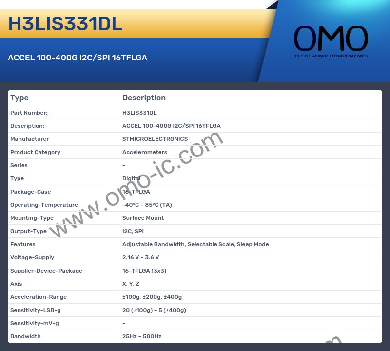 H3LIS331DL