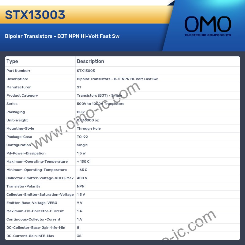 STX13003