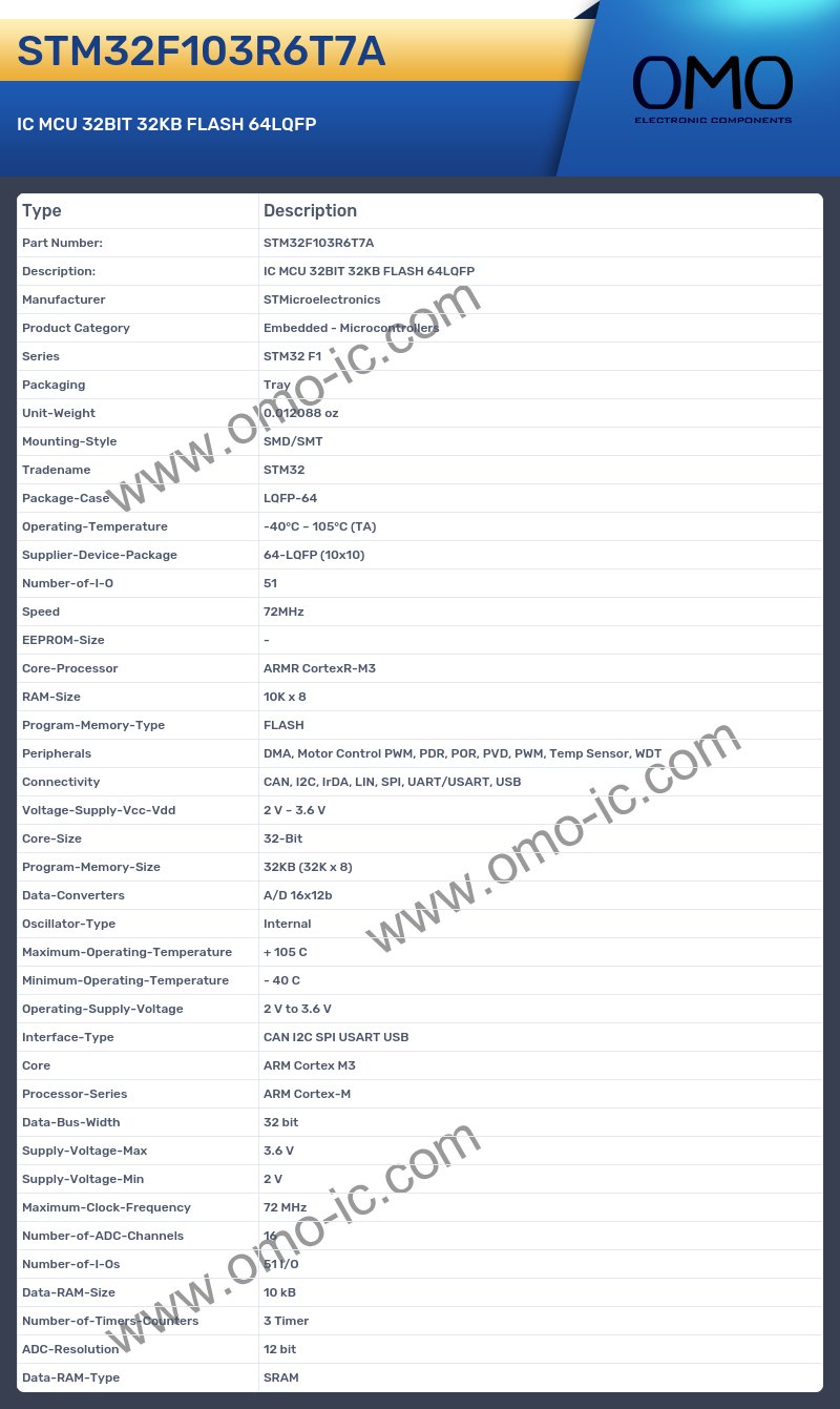 STM32F103R6T7A