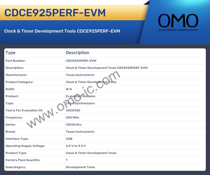 CDCE925PERF-EVM