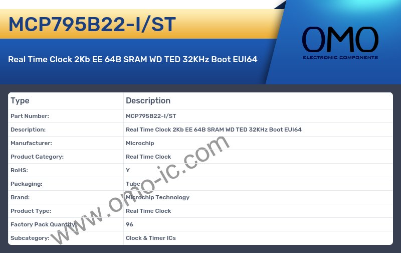 MCP795B22-I/ST