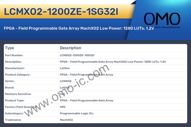 LCMXO2-1200ZE-1SG32I