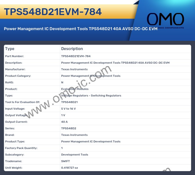 TPS548D21EVM-784