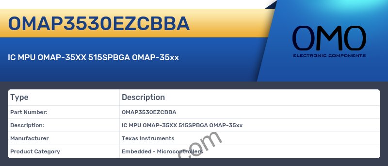 OMAP3530EZCBBA