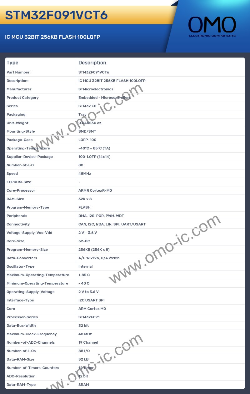 STM32F091VCT6