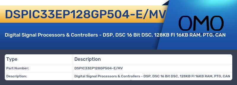 DSPIC33EP128GP504-E/MV
