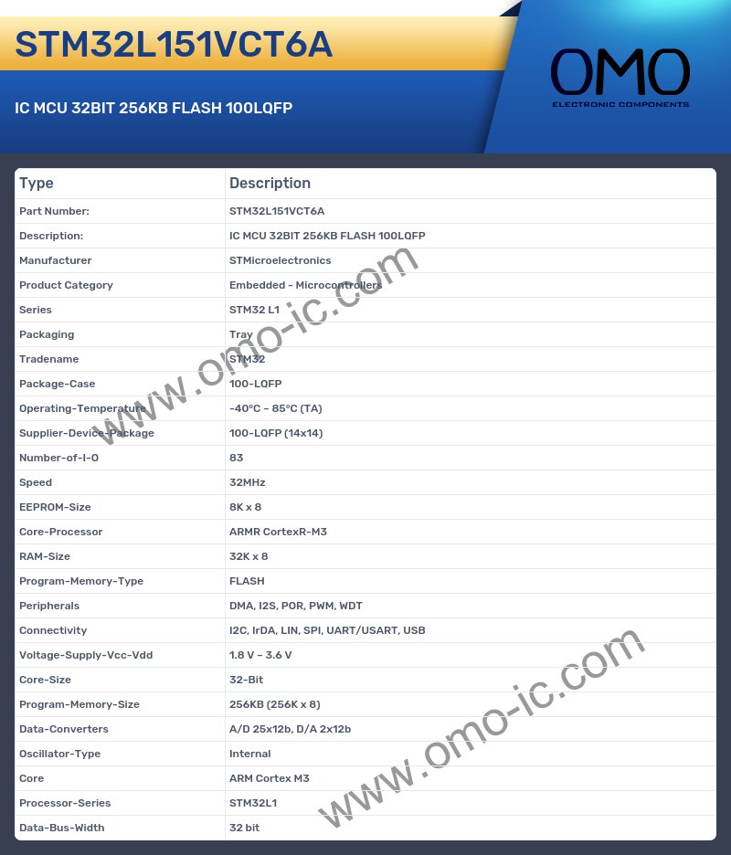 STM32L151VCT6A