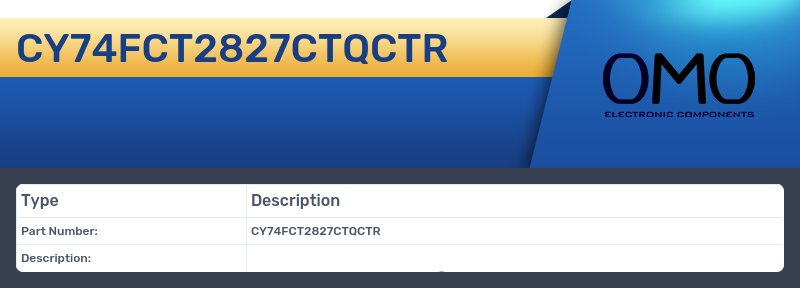 CY74FCT2827CTQCTR