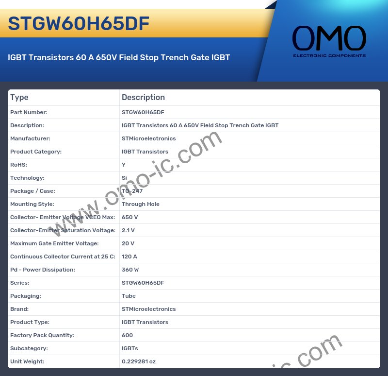 STGW60H65DF