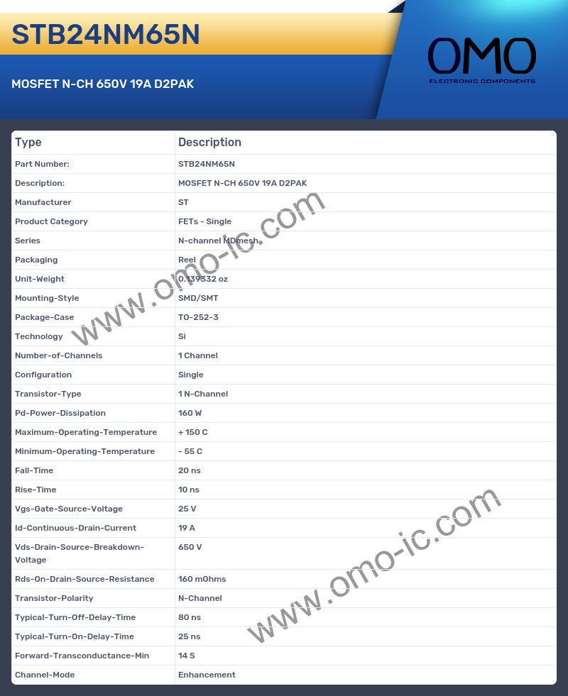 STB24NM65N