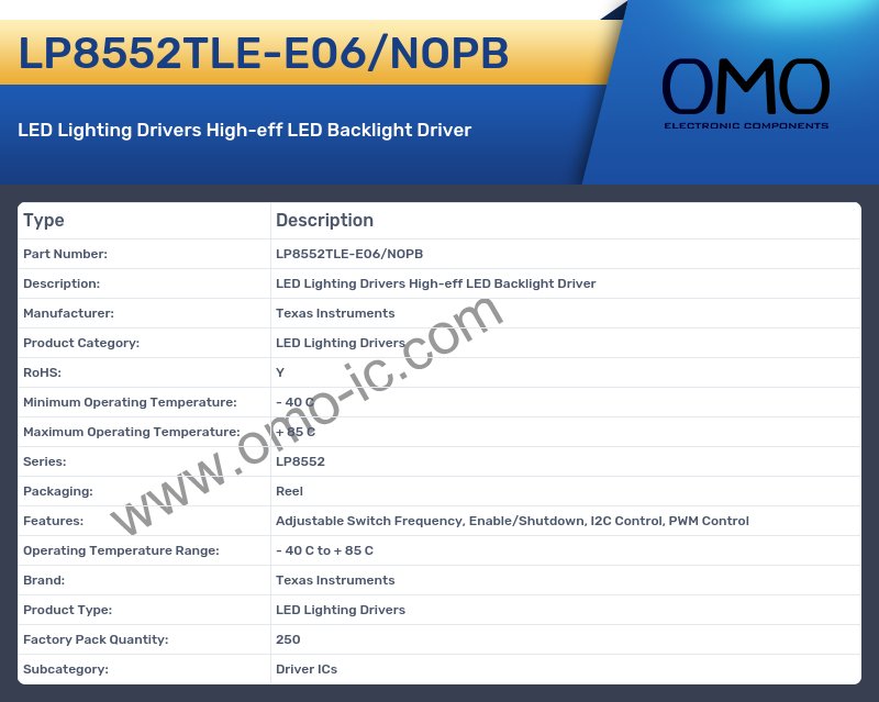 LP8552TLE-E06/NOPB