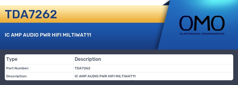 TDA7262