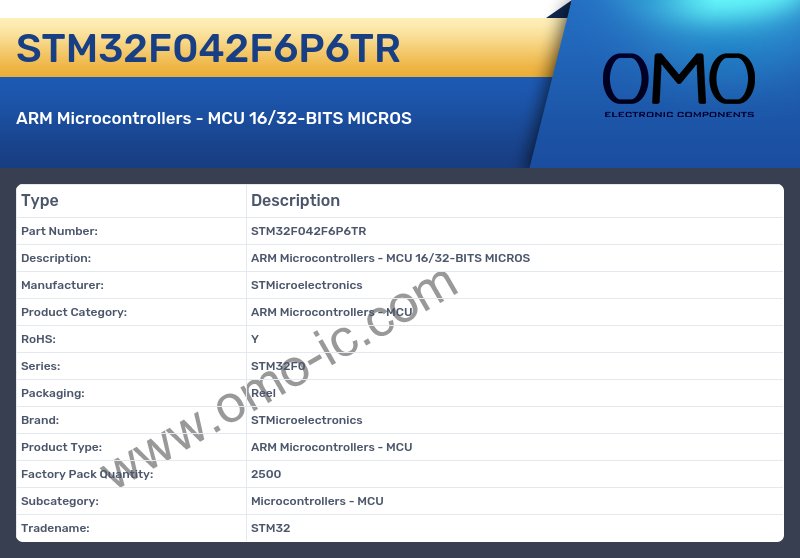 STM32F042F6P6TR