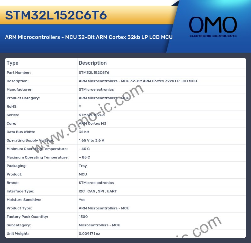 STM32L152C6T6
