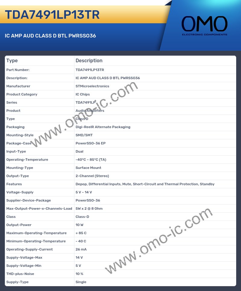 TDA7491LP13TR