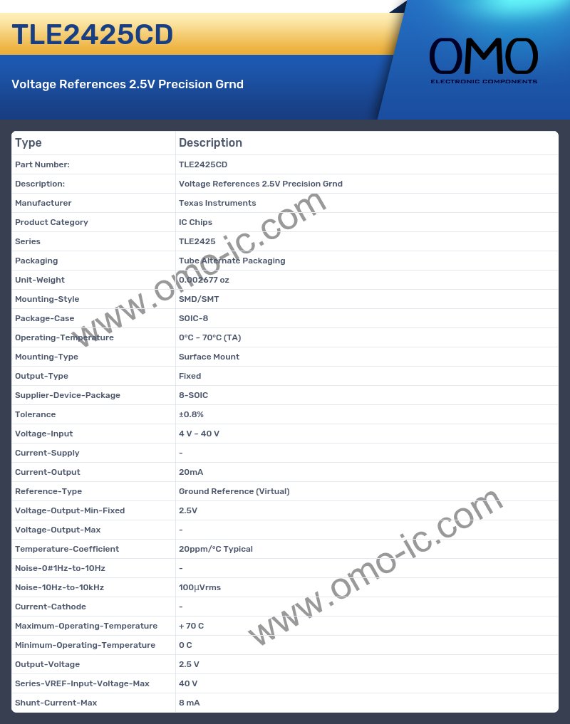 TLE2425CD