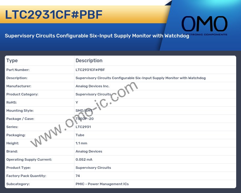 LTC2931CF#PBF