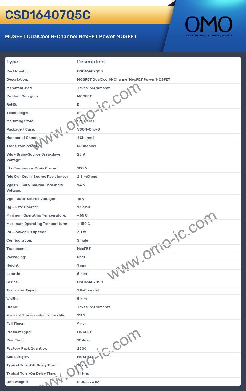 CSD16407Q5C