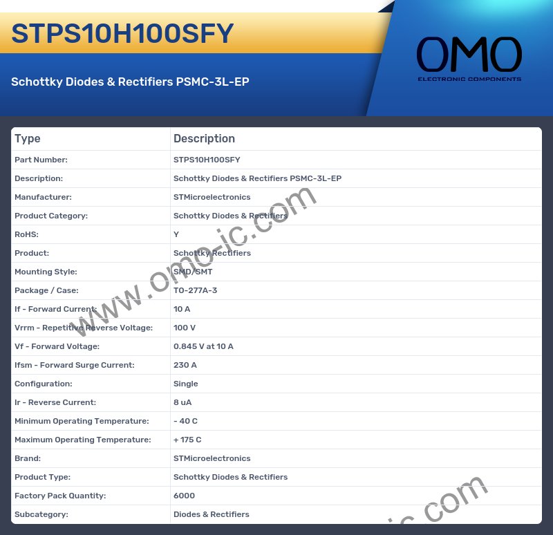 STPS10H100SFY