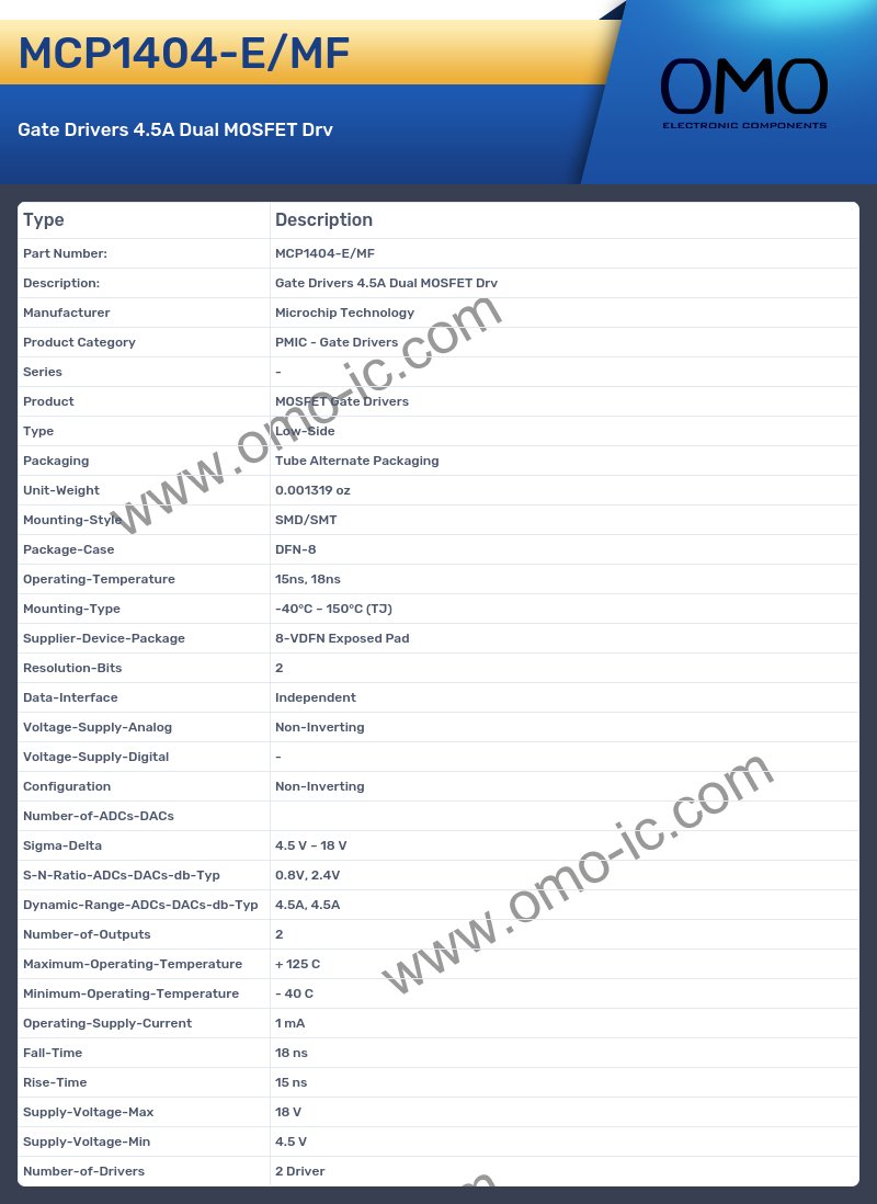 MCP1404-E/MF