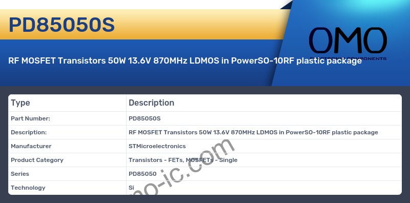 PD85050S