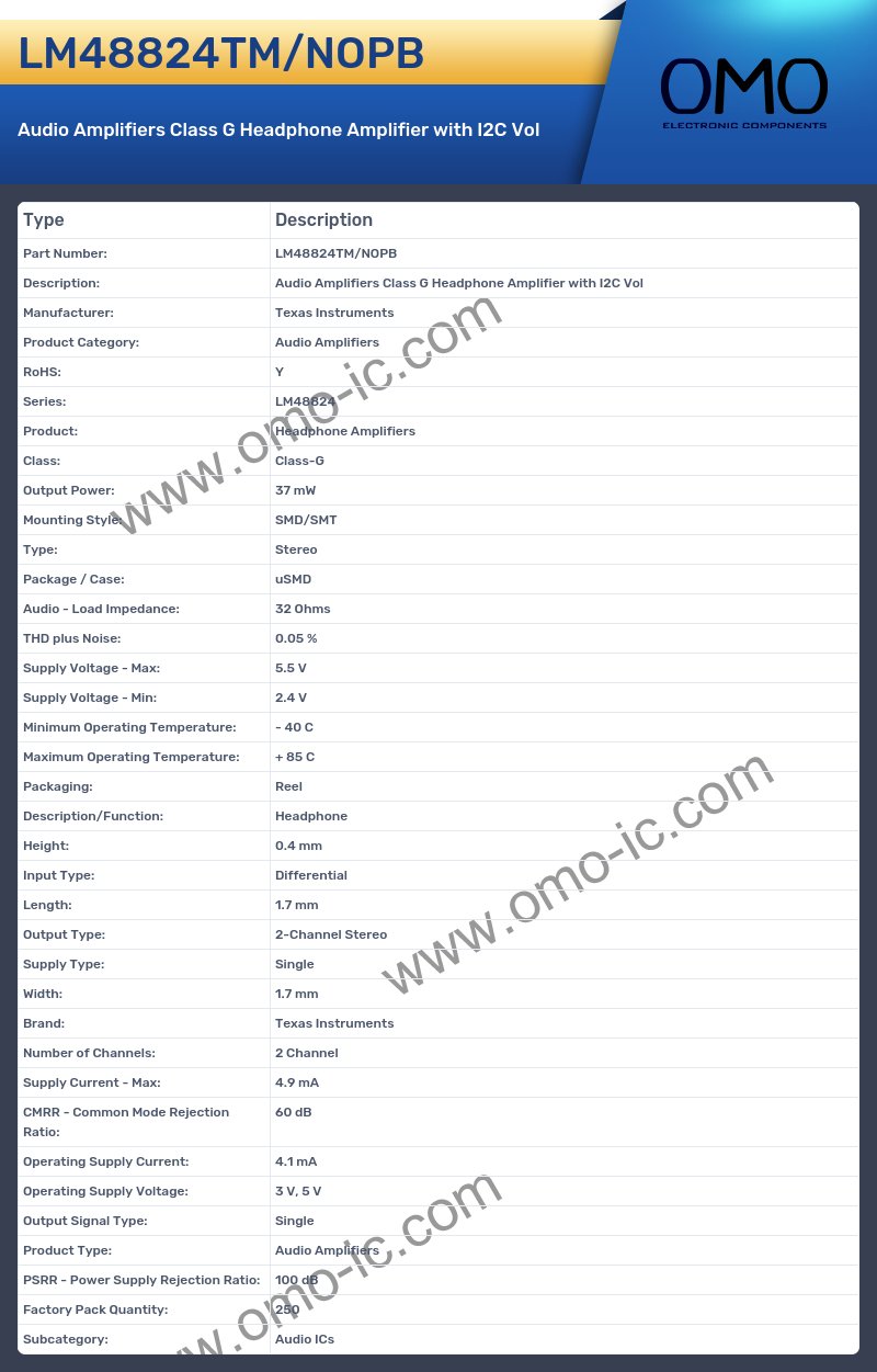 LM48824TM/NOPB