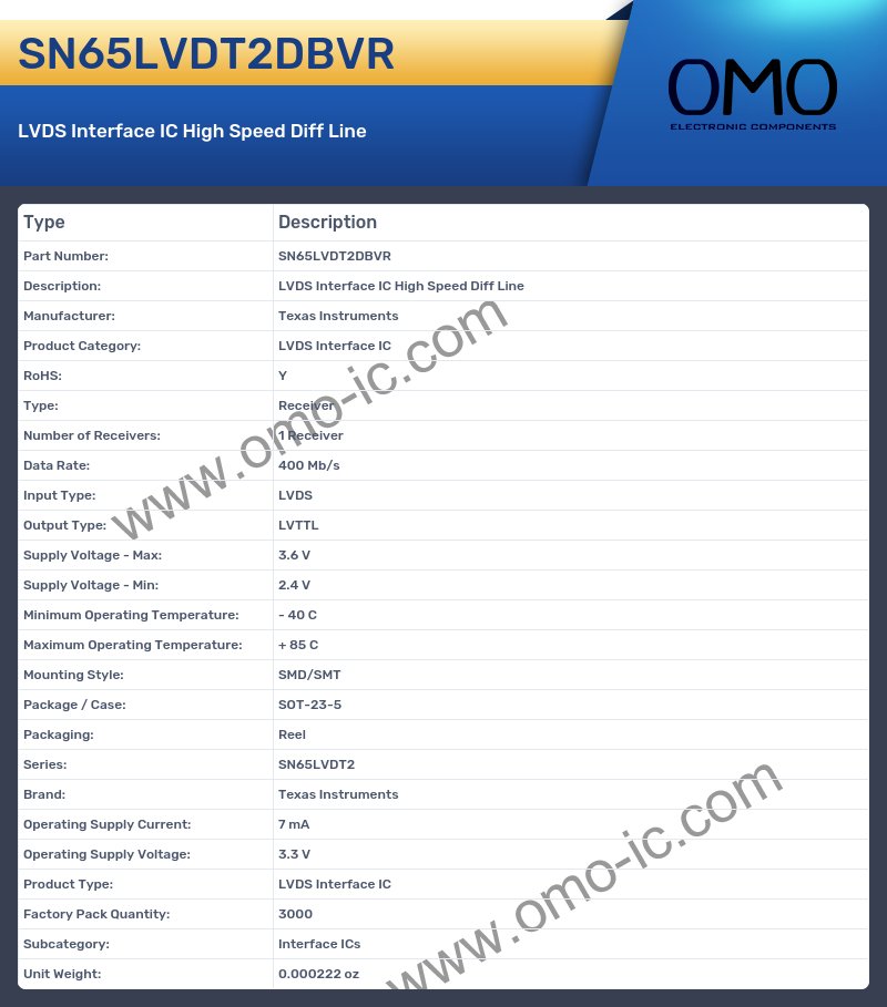 SN65LVDT2DBVR