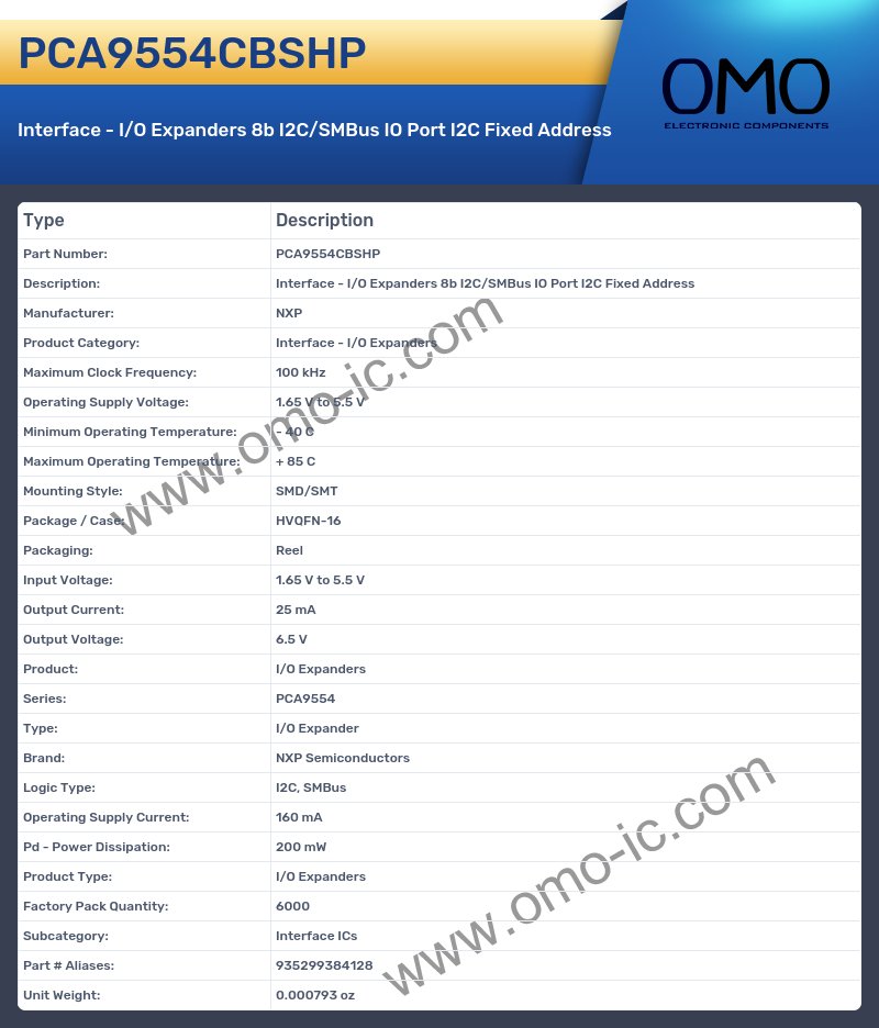 PCA9554CBSHP