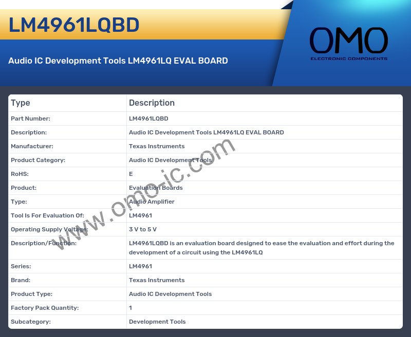 LM4961LQBD