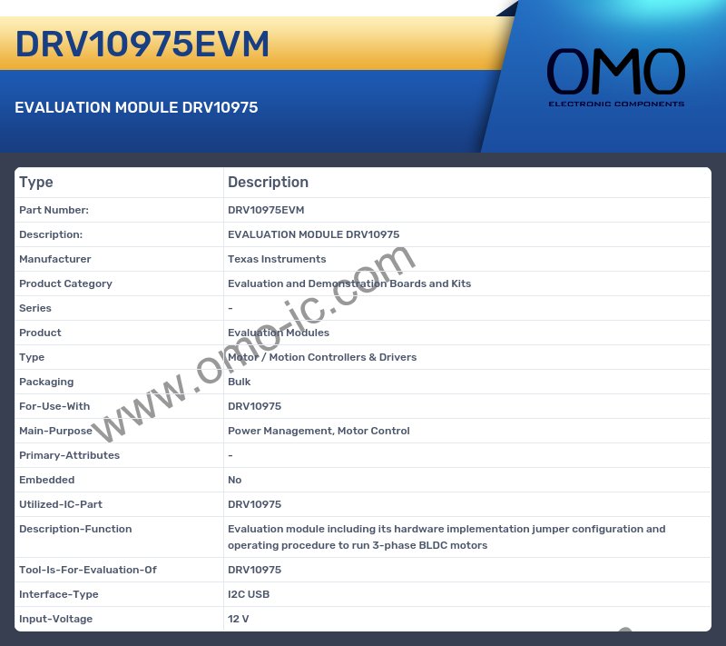 DRV10975EVM