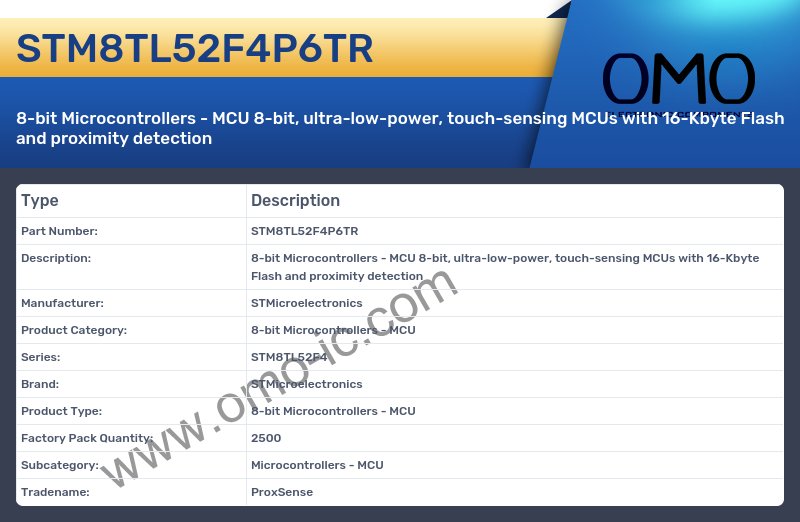 STM8TL52F4P6TR