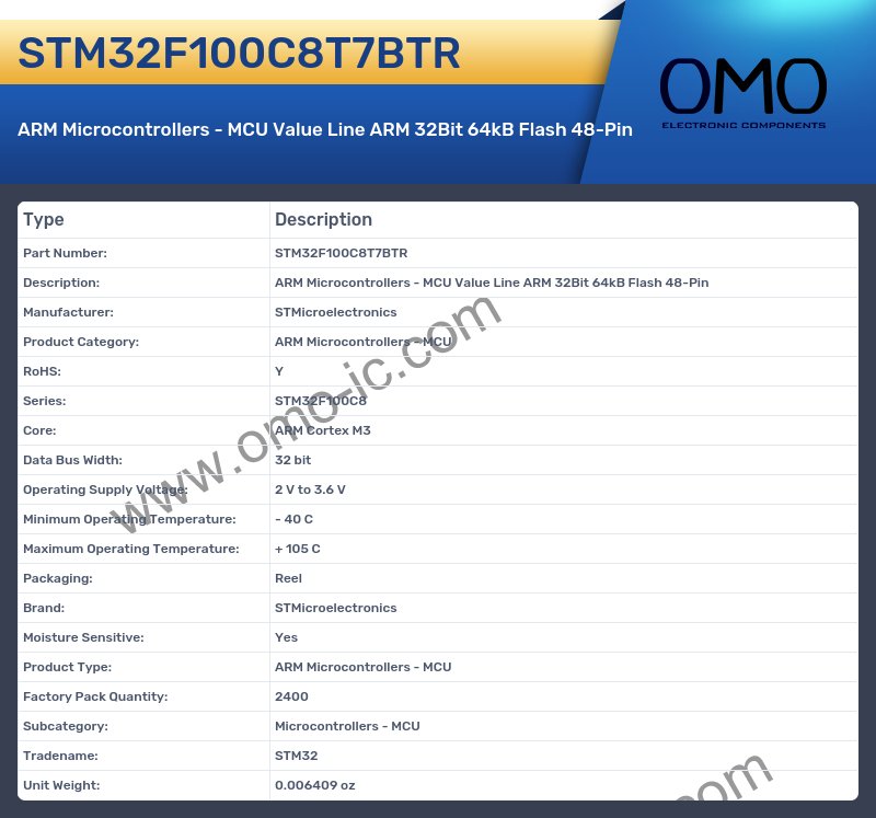 STM32F100C8T7BTR