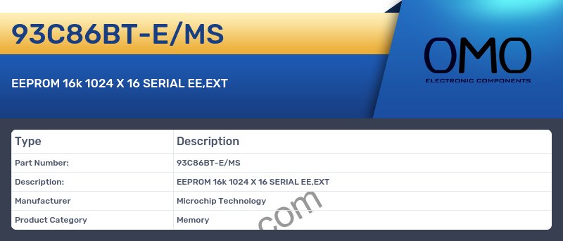 93C86BT-E/MS