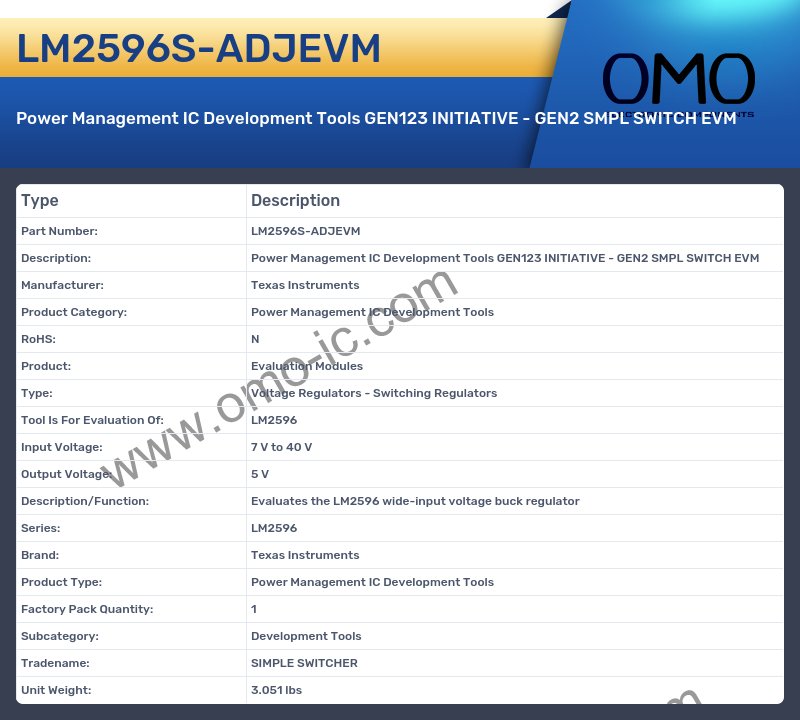 LM2596S-ADJEVM