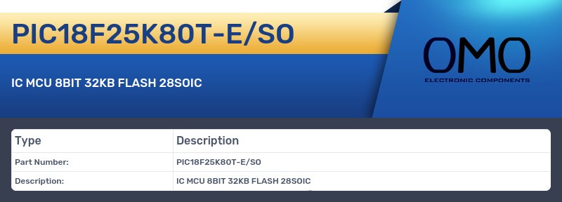 PIC18F25K80T-E/SO