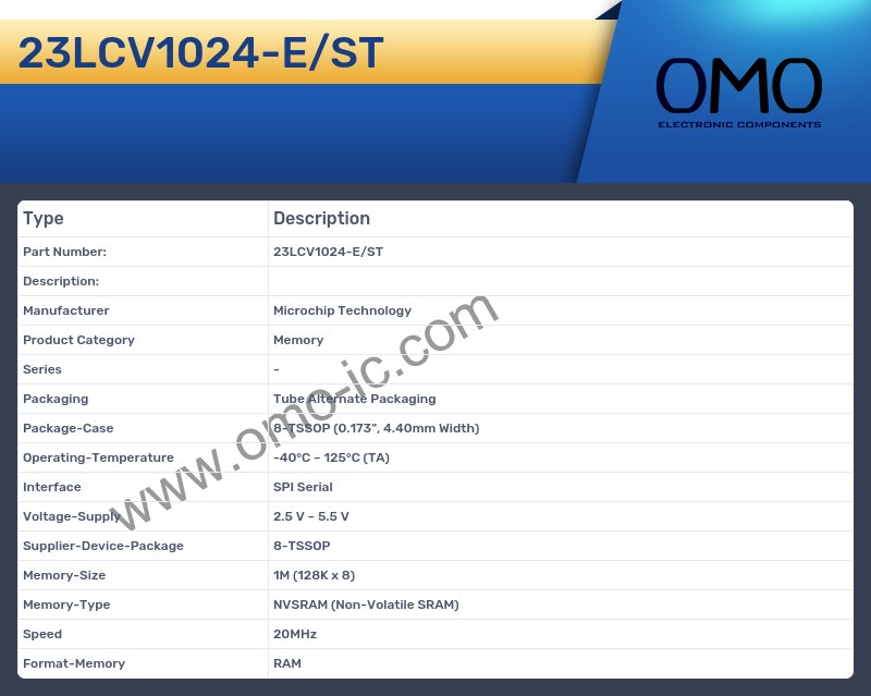23LCV1024-E/ST
