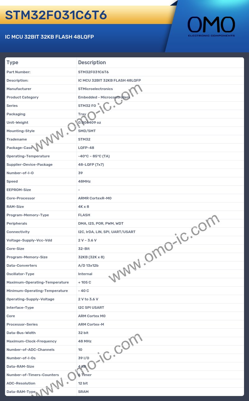 STM32F031C6T6