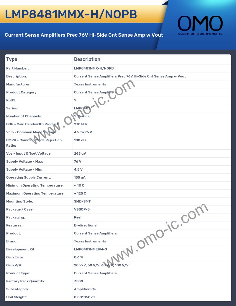 LMP8481MMX-H/NOPB