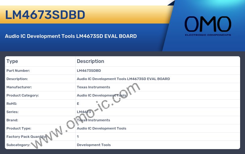 LM4673SDBD