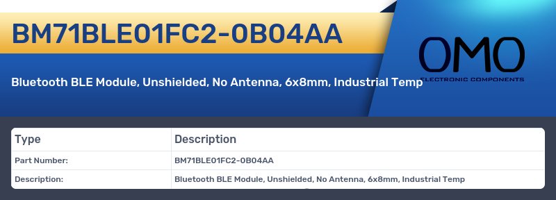 BM71BLE01FC2-0B04AA